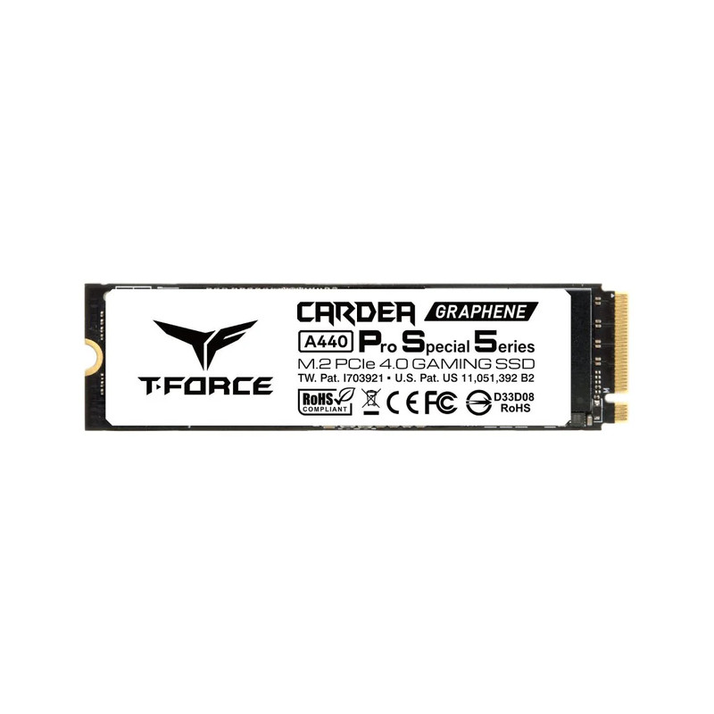 Team Group Cardea A440 PSS 1TB Gen 4 7200/6000MBps NVMe M.2 Internal SSD - مساحة تخزين